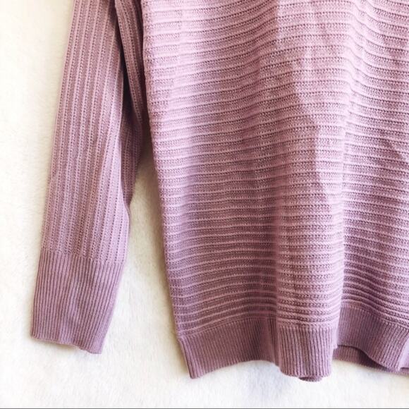 New York & Company Violet Semi Open Back Sweater - Picture 7 of 8